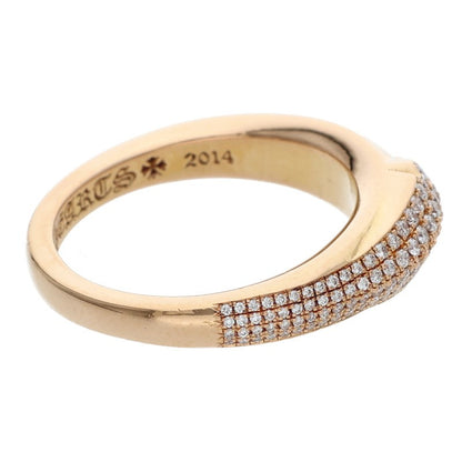 Chrome Hearts 22K BABY CLSC PAVE D Ring Size ONE SIZE