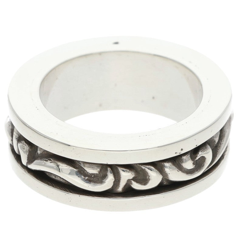 Chrome Hearts Spinner Scroll 925 Silver Ring Size ONE SIZE