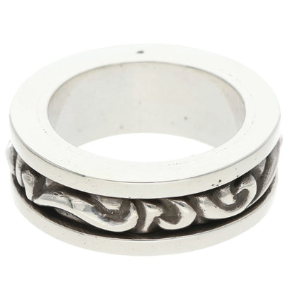 Chrome Hearts Spinner Scroll 925 Silver Ring Size ONE SIZE