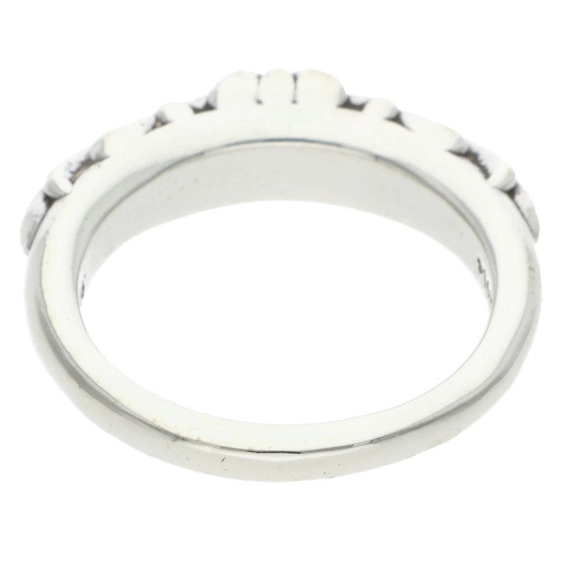 Chrome Hearts BABY CLASSIC Floral Cross Ring Size ONE Silver