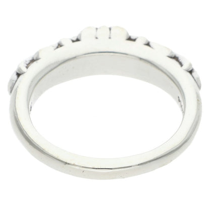 Chrome Hearts BABY CLASSIC Floral Cross Ring Size ONE Silver