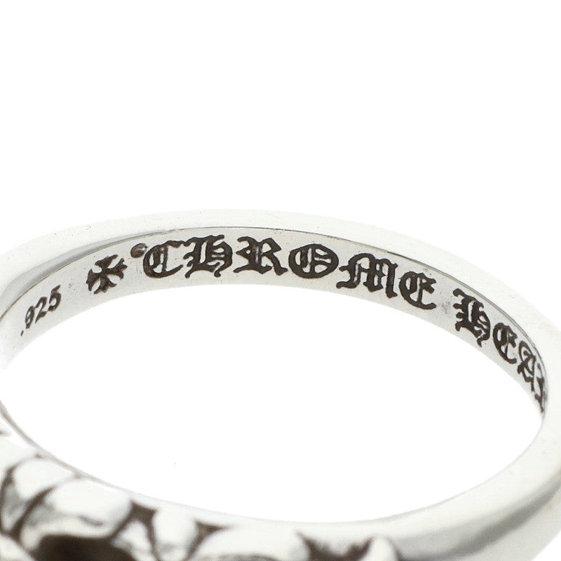 Chrome Hearts BABY CLASSIC Floral Cross Ring Size ONE Silver