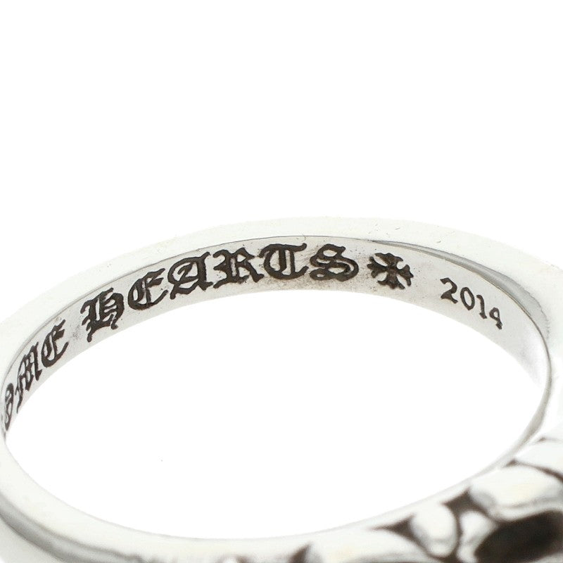 Chrome Hearts BABY CLASSIC Floral Cross Ring Size ONE Silver
