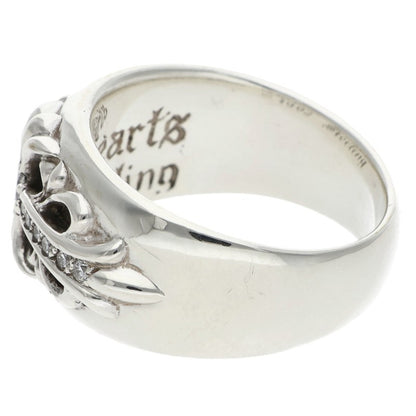 Chrome Hearts Floral Cross PAVE Diamond Ring Size ONE SIZE