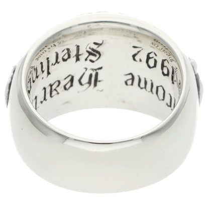 Chrome Hearts FLRL CRS Sterling Silver Ring Size 12.5