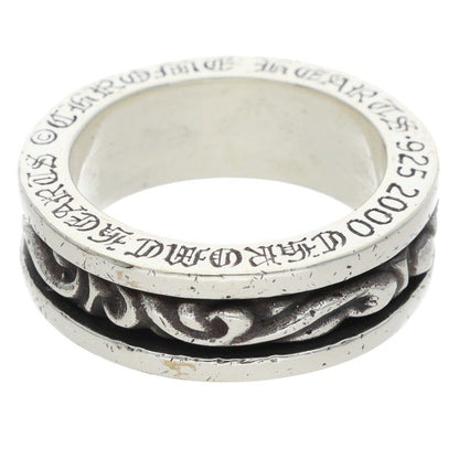 Chrome Hearts RING SPINNER SCROLL Silver Ring Size ONE SIZE