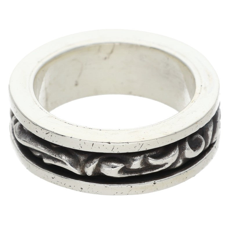 Chrome Hearts RING SPINNER SCROLL Silver Ring Size ONE SIZE