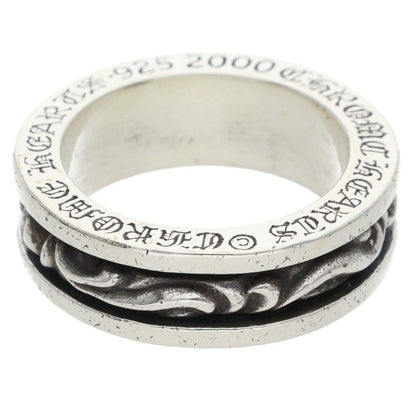 Chrome Hearts RING SPINNER SCROLL Silver Ring Size ONE SIZE