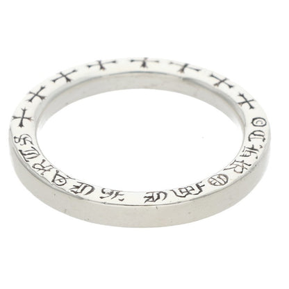 Chrome Hearts NTFL Sterling Silver Ring Size 16.5