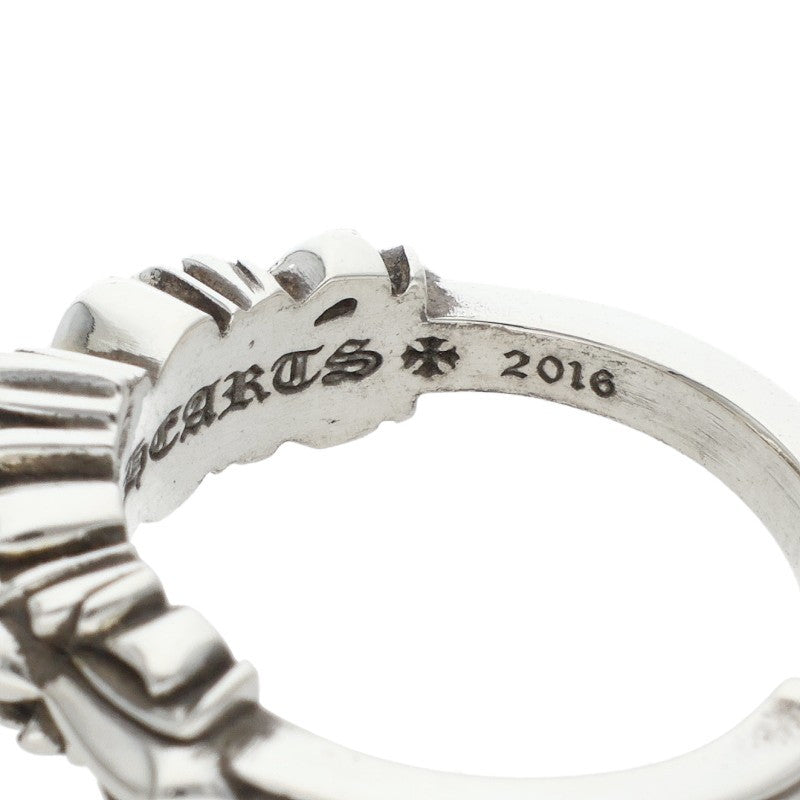 Chrome Hearts BABY CLSC Double Silver Ring Size ONE SIZE