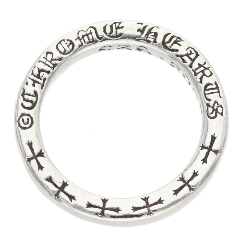 Chrome Hearts NTFL Sterling Silver Ring Size 6.5