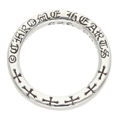 Chrome Hearts NTFL Sterling Silver Ring Size 6.5
