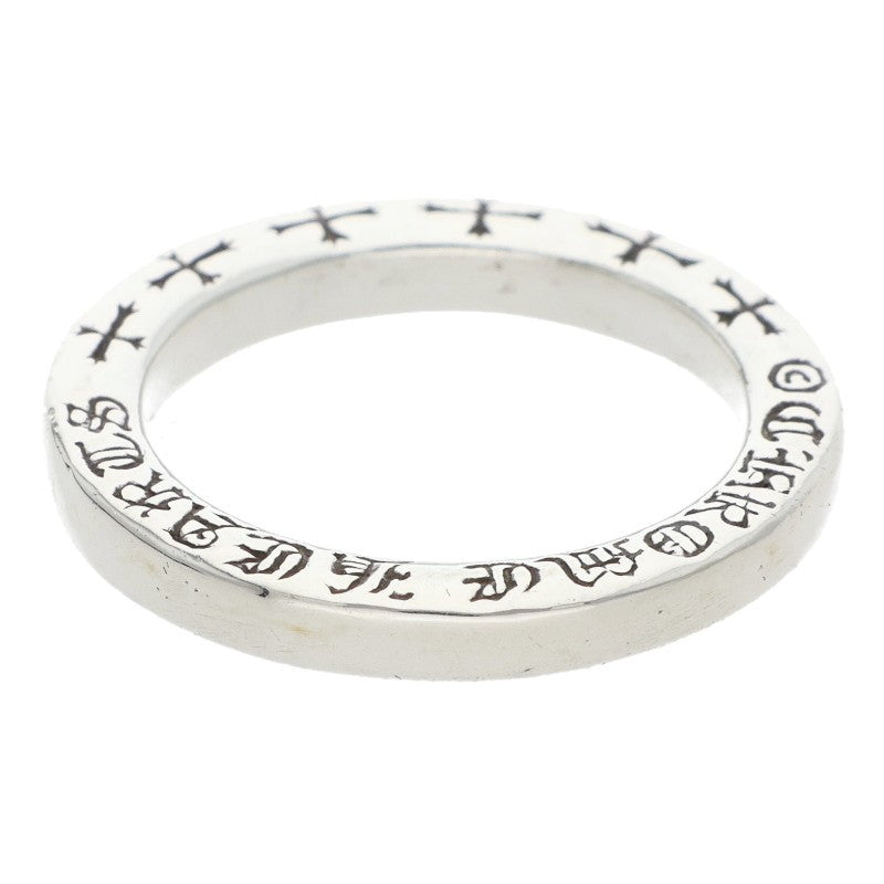 Chrome Hearts NTFL Sterling Silver Ring Size 6.5
