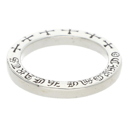 Chrome Hearts NTFL Sterling Silver Ring Size 6.5