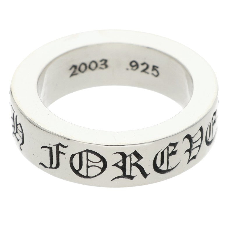 Chrome Hearts 6mm Spacer Forever Silver Ring Size ONE SIZE