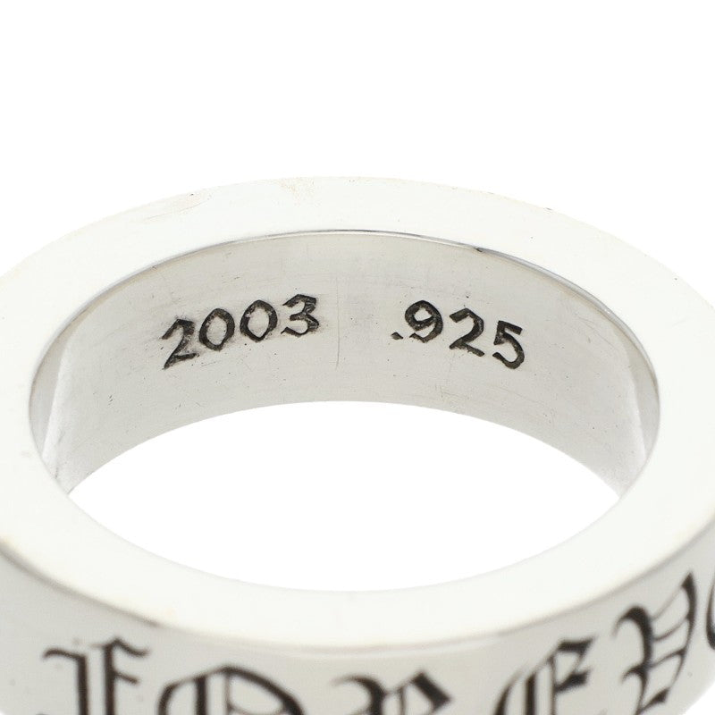 Chrome Hearts 6mm Spacer Forever Silver Ring Size ONE SIZE
