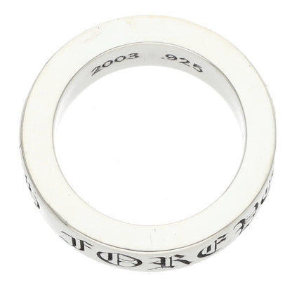 Chrome Hearts 6mm Spacer Forever Silver Ring Size ONE SIZE