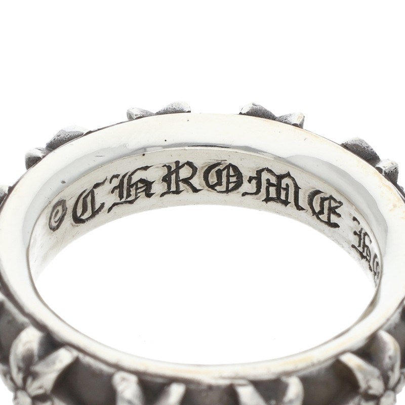Chrome Hearts STAR BAND Silver Ring Size 19.5