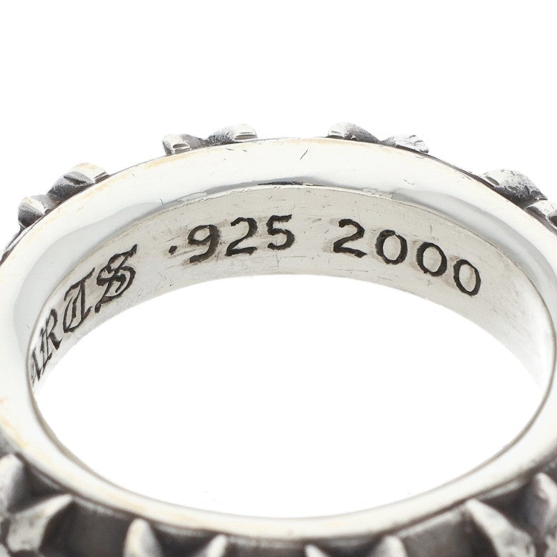Chrome Hearts STAR BAND Silver Ring Size 19.5