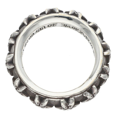Chrome Hearts STAR BAND Silver Ring Size 19.5