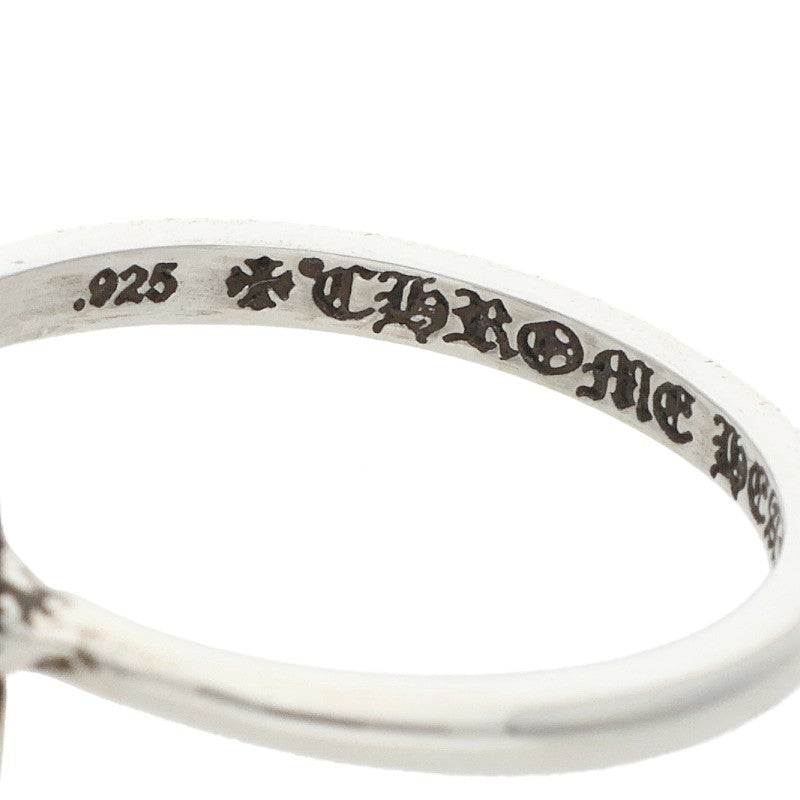 Chrome Hearts BUBBLGM STAR Silver Ring Size 8.5