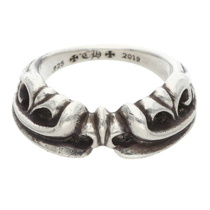 Chrome Hearts HALF KT Silver Ring Size ONE SIZE