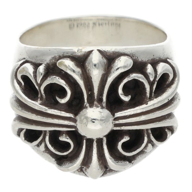 Chrome Hearts Keeper Sterling Silver Ring Size ONE SIZE