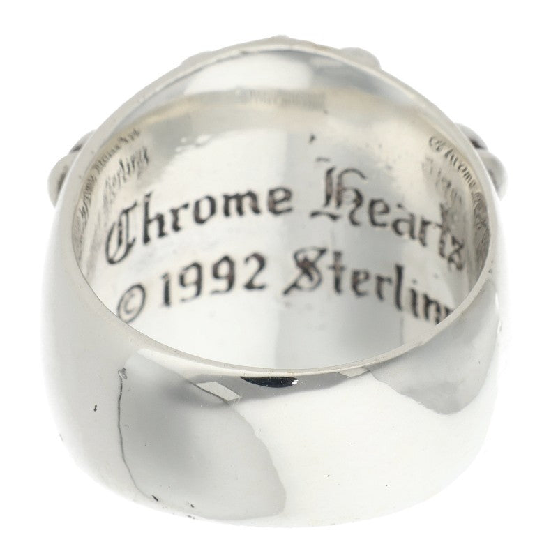 Chrome Hearts Keeper Sterling Silver Ring Size ONE SIZE