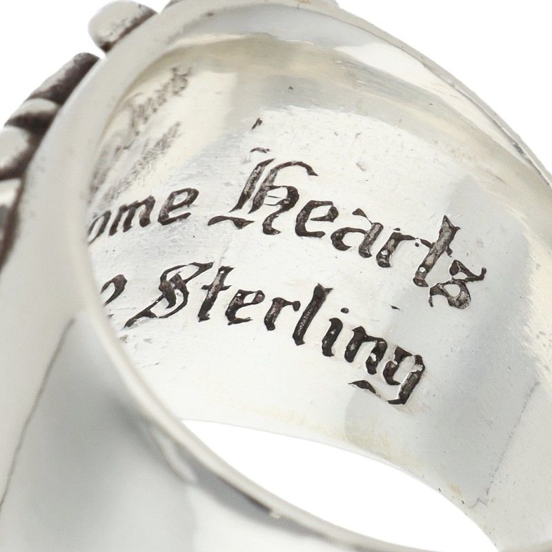 Chrome Hearts Keeper Sterling Silver Ring Size ONE SIZE