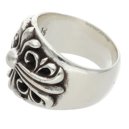 Chrome Hearts Keeper Sterling Silver Ring Size ONE SIZE