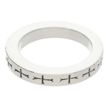 Chrome Hearts 3mm Spacer FUCKYOU Silver Ring Size 10.5