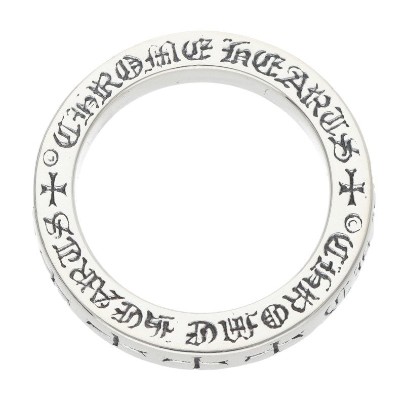 Chrome Hearts 3mm Spacer FUCKYOU Silver Ring Size 10.5