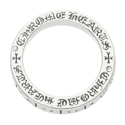 Chrome Hearts 3mm Spacer FUCKYOU Silver Ring Size 10.5
