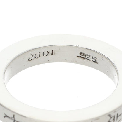 Chrome Hearts 3mm Spacer FUCKYOU Silver Ring Size 10.5