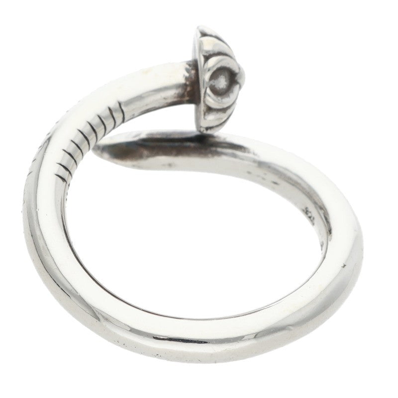 Chrome Hearts NAIL CRSBALL Silver Ring Size JP 16