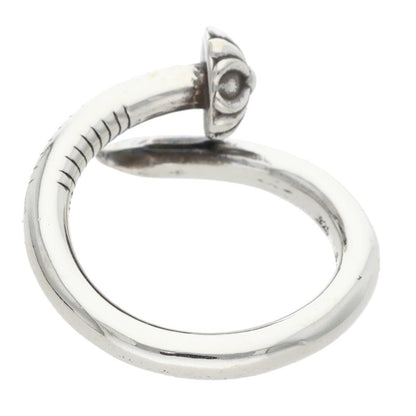 Chrome Hearts NAIL CRSBALL Silver Ring Size JP 16