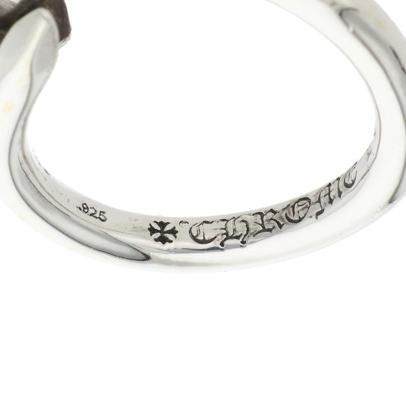Chrome Hearts NAIL CRSBALL Silver Ring Size JP 16