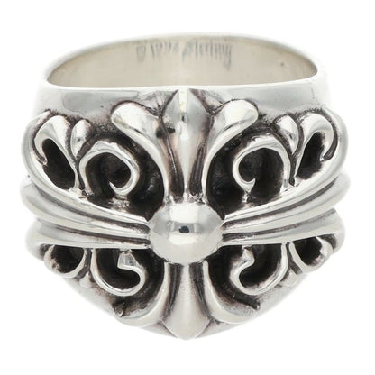 Chrome Hearts Keeper Sterling Silver Ring Size 17.5