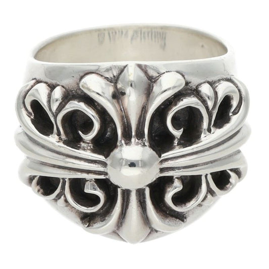 Chrome Hearts Keeper Sterling Silver Ring Size 17.5
