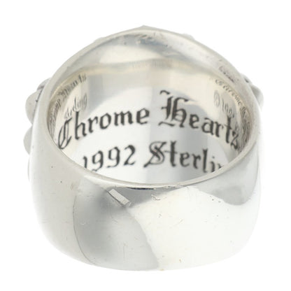 Chrome Hearts Keeper Sterling Silver Ring Size 17.5