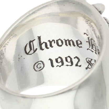Chrome Hearts Keeper Sterling Silver Ring Size 17.5