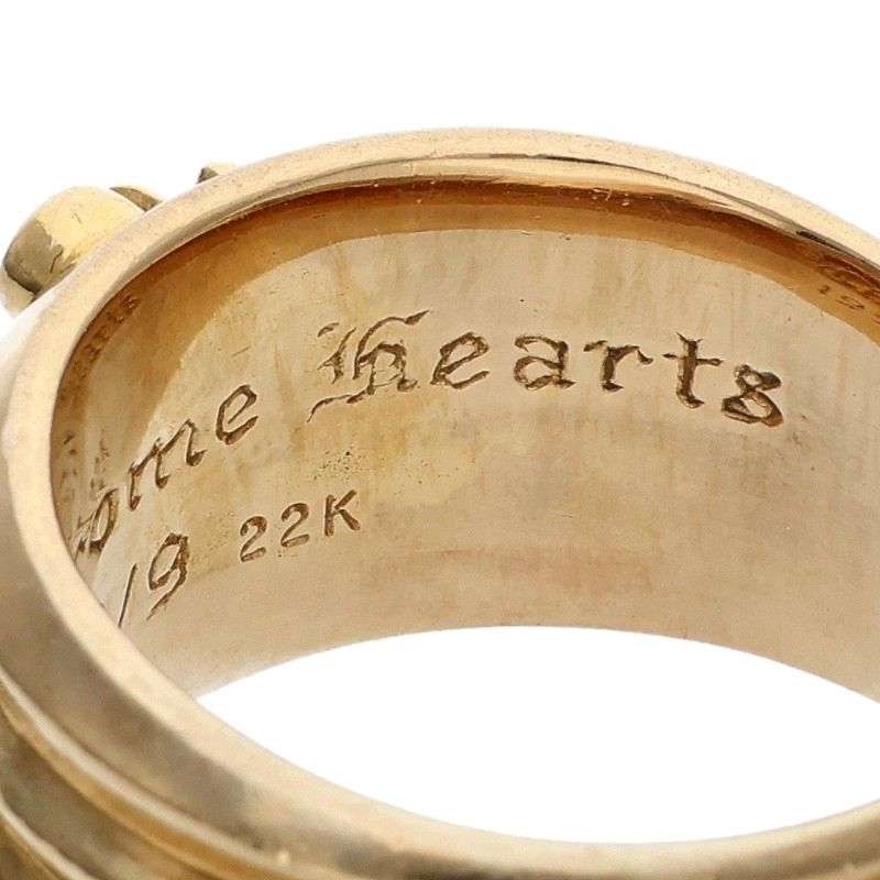 Chrome Hearts Dagger 22K Gold Ring Size ONE SIZE