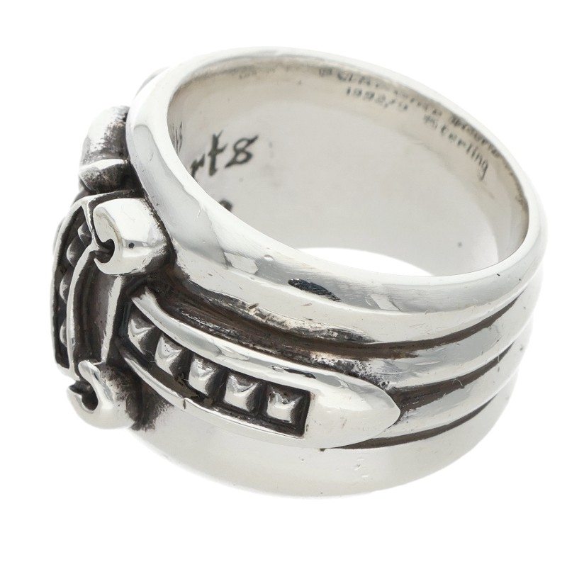 Chrome Hearts Dagger Sterling Silver Ring Size ONE SIZE