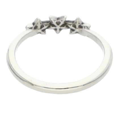 Chrome Hearts BUBBLEGUM 3STAR Silver Ring Size ONE SIZE