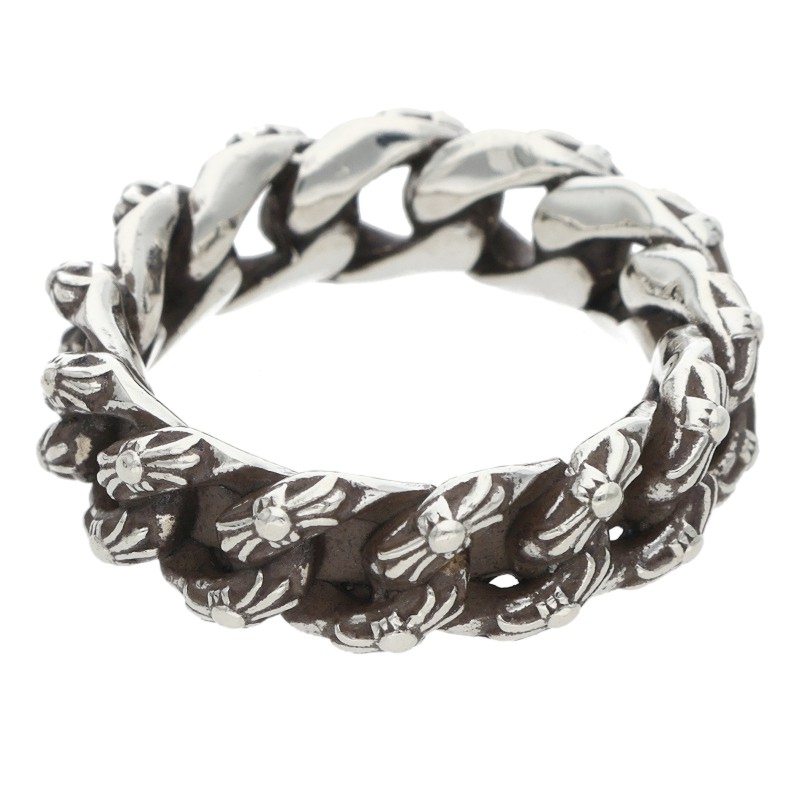 Chrome Hearts XTRA FANCY SML Silver Ring Size ONE SIZE