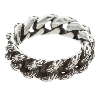 Chrome Hearts XTRA FANCY SML Silver Ring Size ONE SIZE