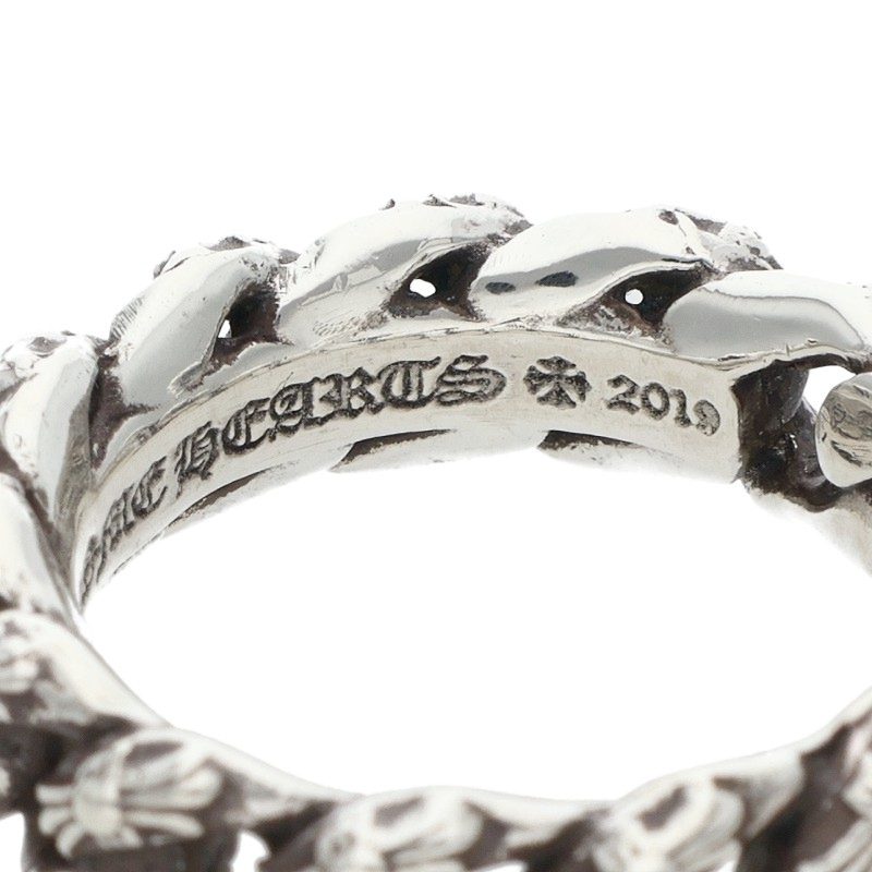 Chrome Hearts XTRA FANCY SML Silver Ring Size ONE SIZE
