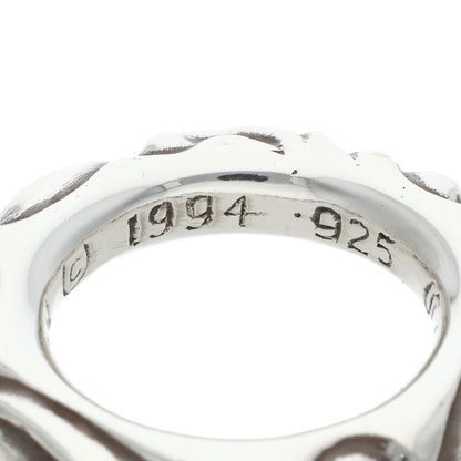 Chrome Hearts SCRL BAND Silver Ring Size ONE SIZE