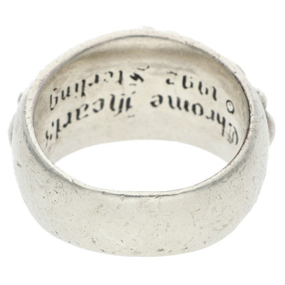 Chrome Hearts FLRL CRS P BLKDIA Pave Dia Ring Size JP 21