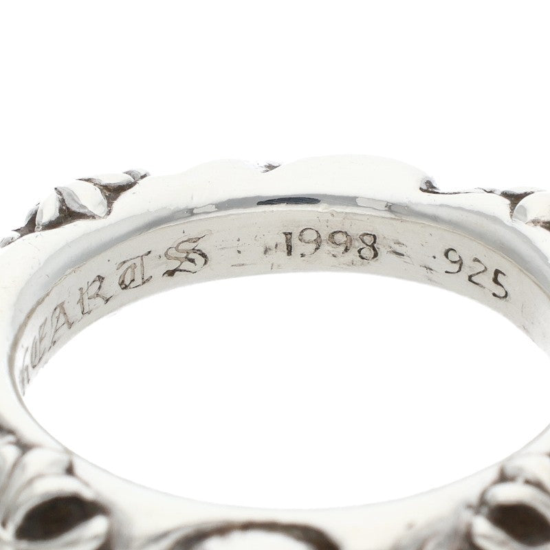 Chrome Hearts SBT BAND Silver Ring Size 18.5